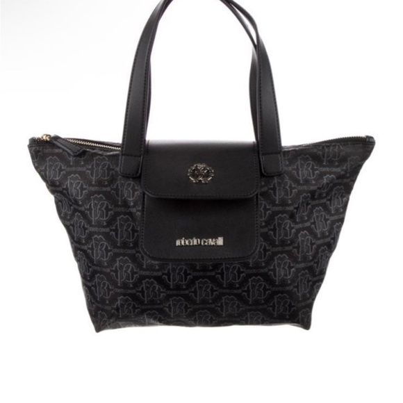Handbags - roberto cavalli top handle tote bag
